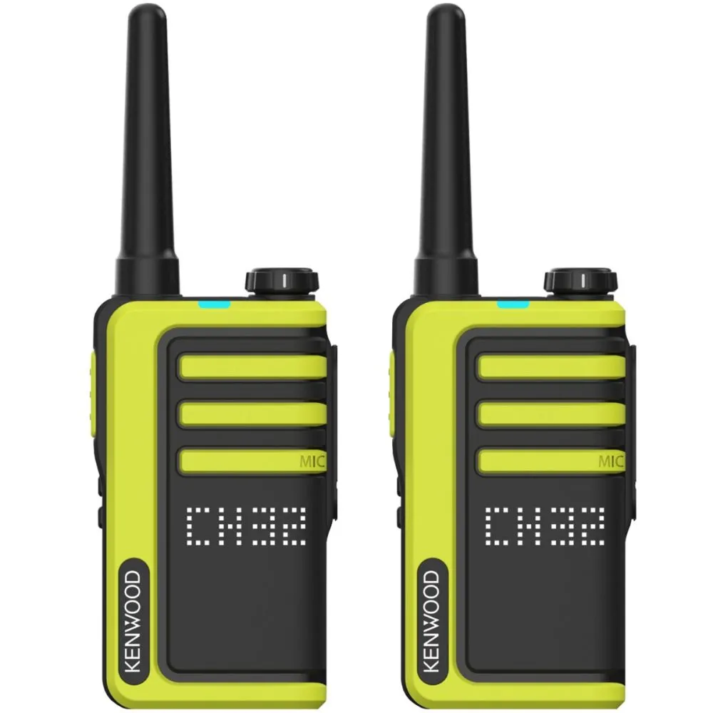 Kenwood ケンウッド walkie talkie Kenwood UBZ-LJ9SET Walkie Talkies, 2-Way PMR446 Licence Free