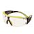 3M™ SecureFit™ Safety Glasses - Green/Black Frame, Scotchgard™ Clear Lens - Pack of 20