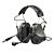 3M™ PELTOR™ ComTac VIII Headset, Single-COMM (Nato) - Charcoal Grey MT14H418A-86-GE