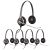 Plantronics HW261 Monaural Headset, Pack of 5 - Refurbished